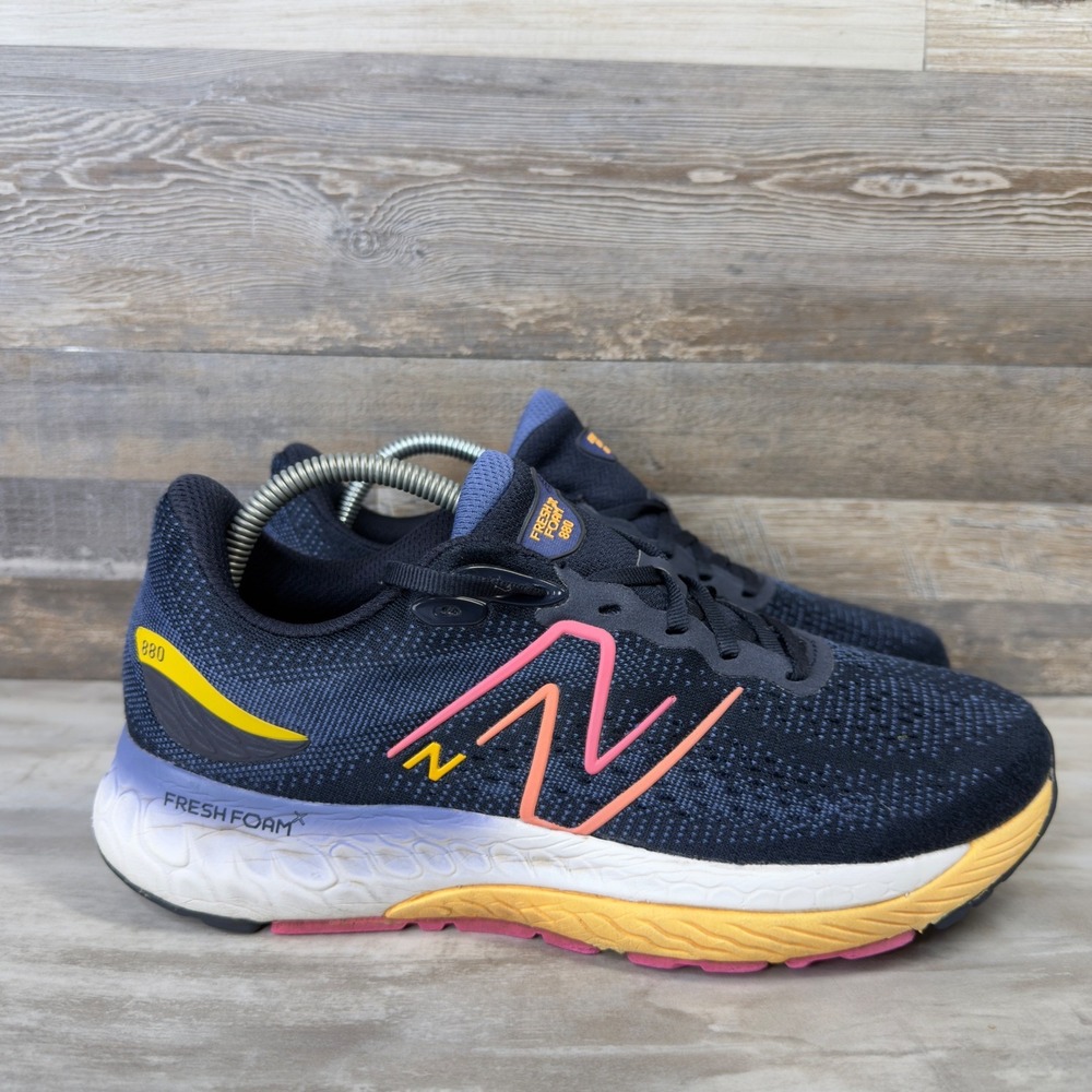New Balance Fresh Foam X 880v12 Womens Size 9.5 Wide Running Shoes Black W880M12